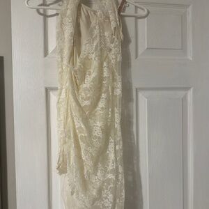 Cream Lace Costume